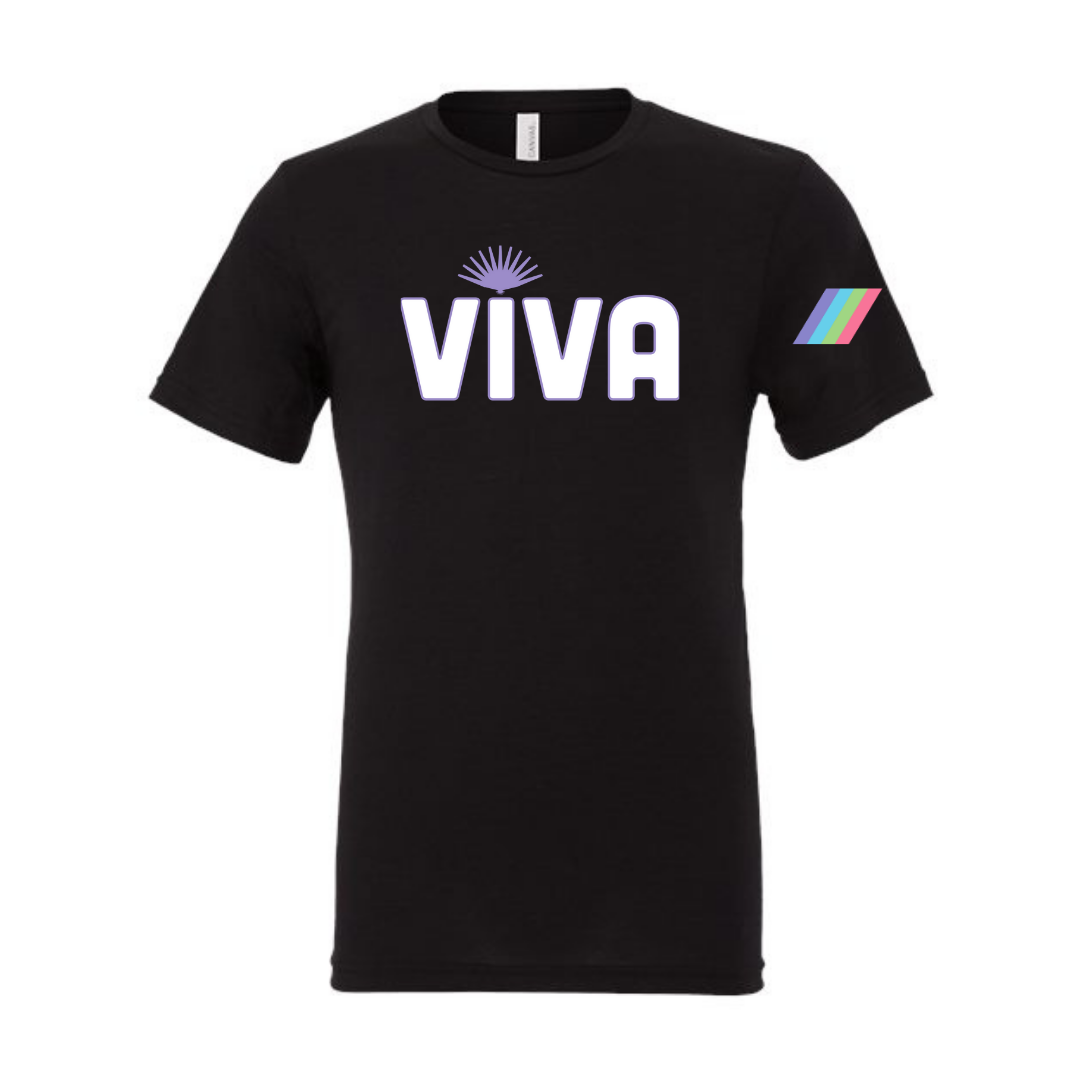 Viva Mens Black T Shirt