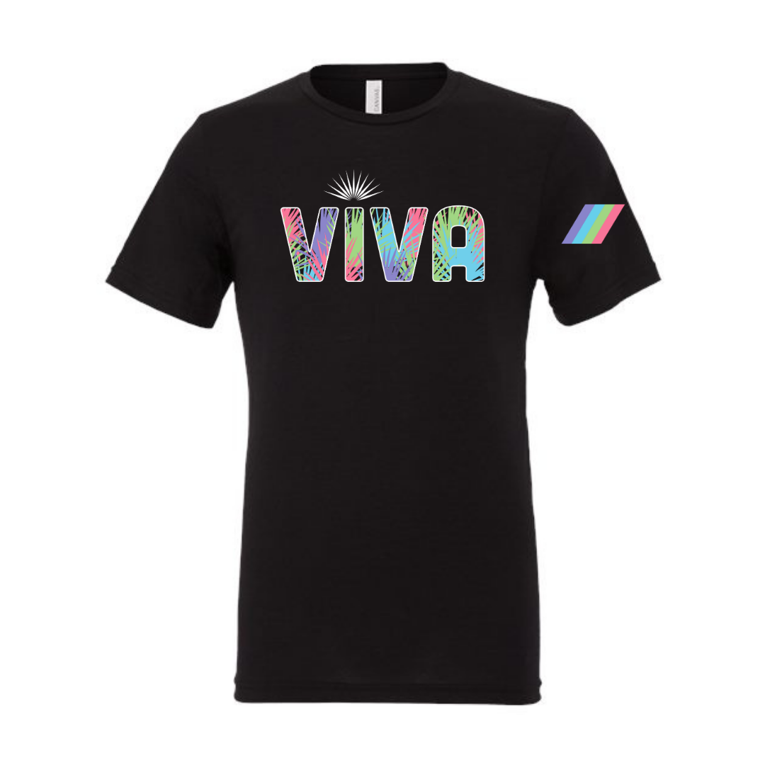 Viva Mens Black T Shirt