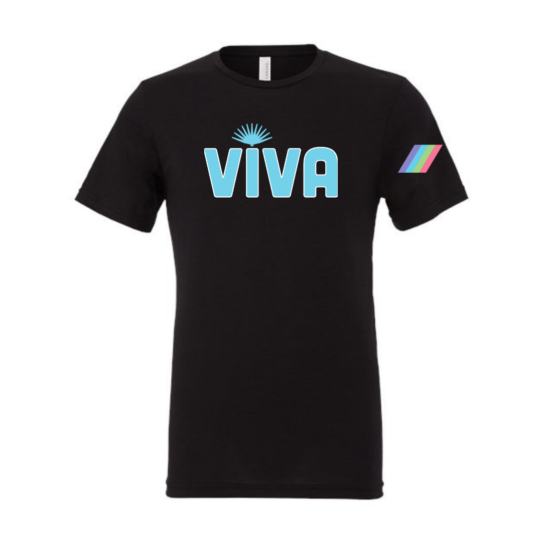 Viva Mens Black T Shirt