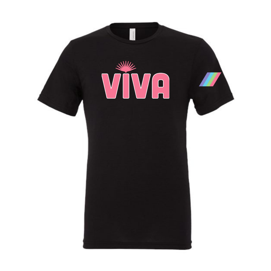 Viva Mens Black T Shirt
