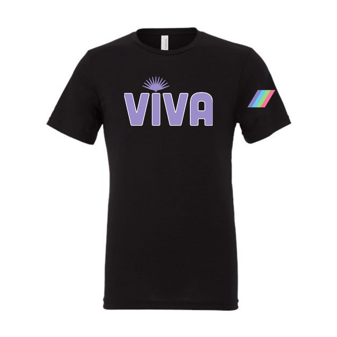 Viva Mens Black T Shirt