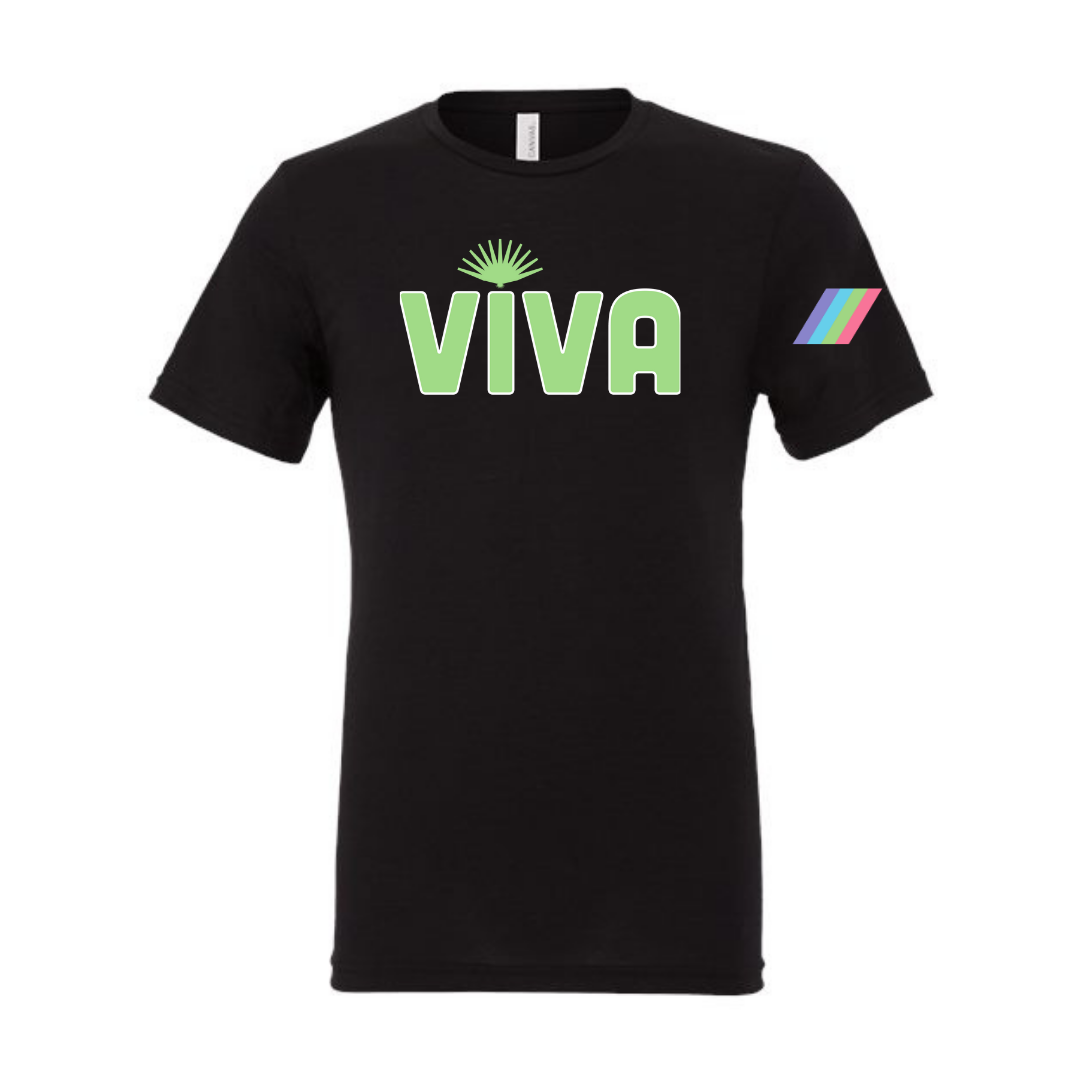 Viva Mens Black T Shirt