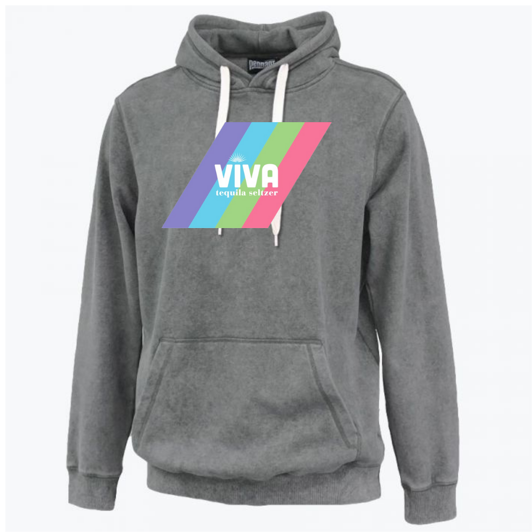 Viva Granite Pennant Hoodie