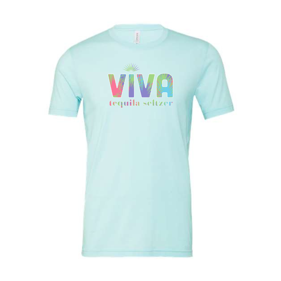 Viva Mens Ice Blue Colorful Agave